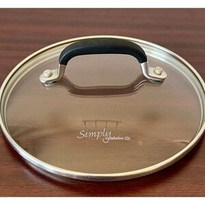 Simply Caphalon Cookware Black‎ Lid Replacement 6 1/2 in